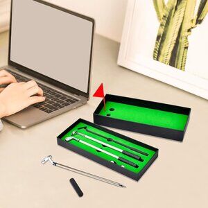 Golf Pens Golfing Golfer Gag Gift Desk Accessories Decor Table Game Miniature Go
